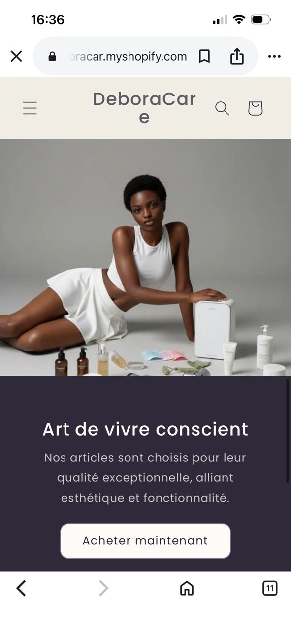 Boutique e-commerce avec paiement intégré